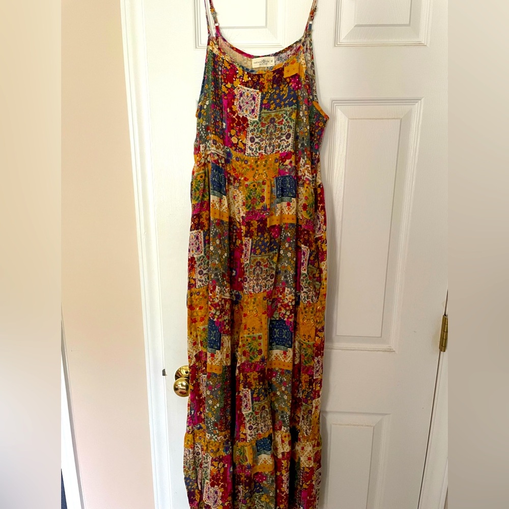 Colorful Patchwork Romper